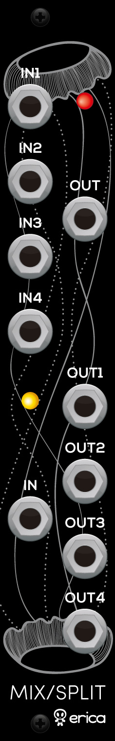 Black Mixer/Splitter