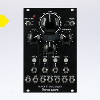 Black Stereo Delay