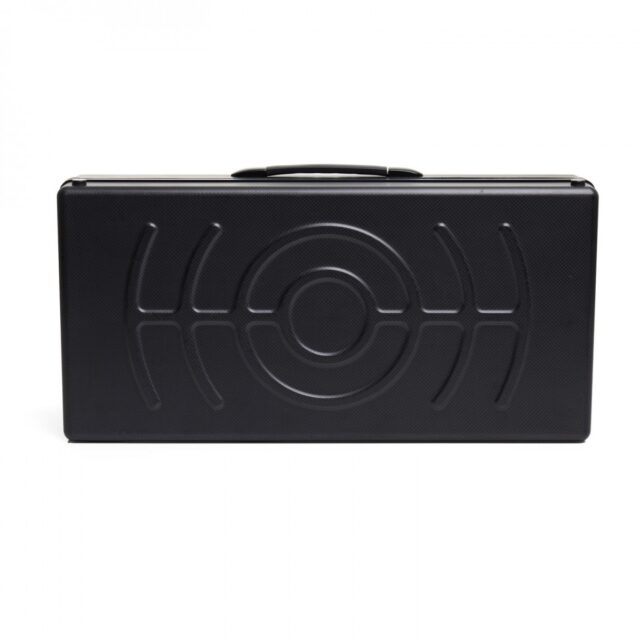 2x104HP Carbon Fiber Travel Case with Lid (EU plug)