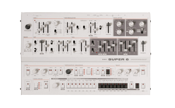 Super 6 Desktop white