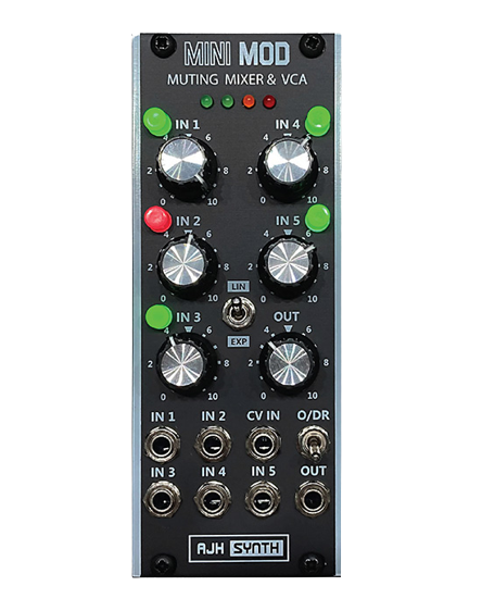 MiniMod Muting Mixer & VCA