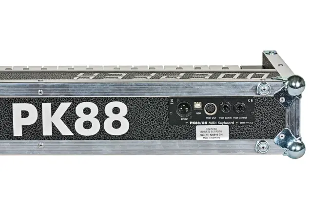 PK88 88T/GH MIDI-Keyboard V1.2 o.NT/no PS black