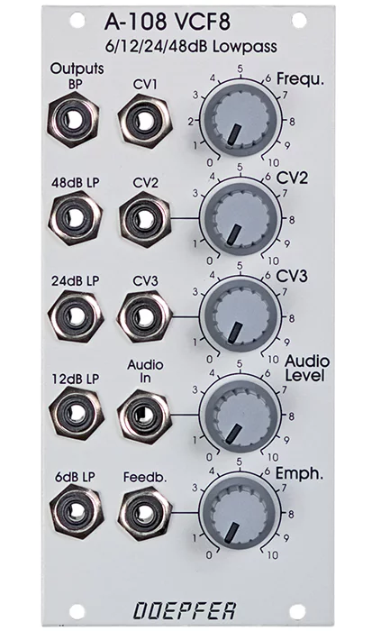 A-108 6/12/24/48dB Low Pass Filter