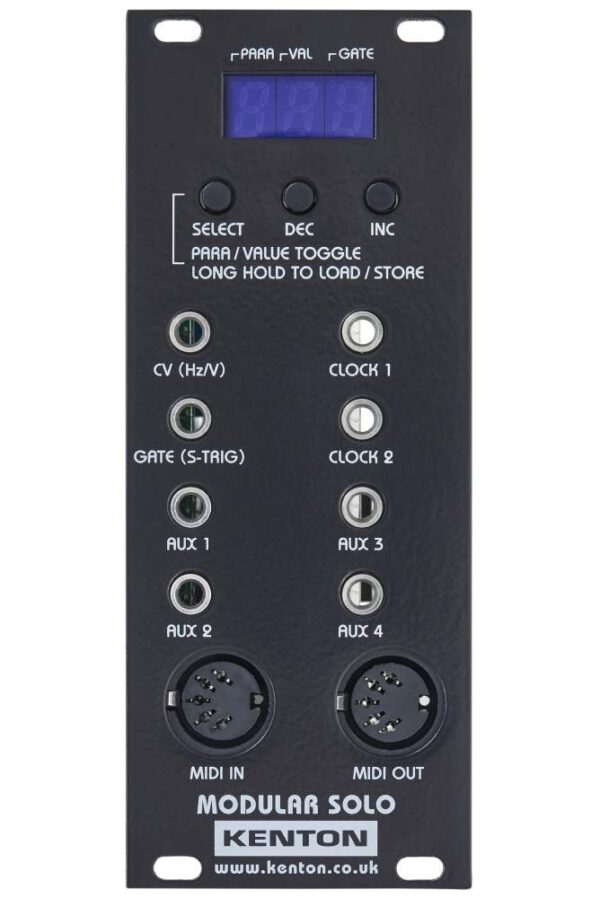 Modular Solo MIDI-CV/ Gate Interface (Module) black