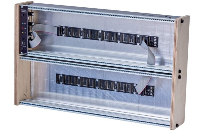 6U Studio Case Flat 2x 84HP incl. PSU