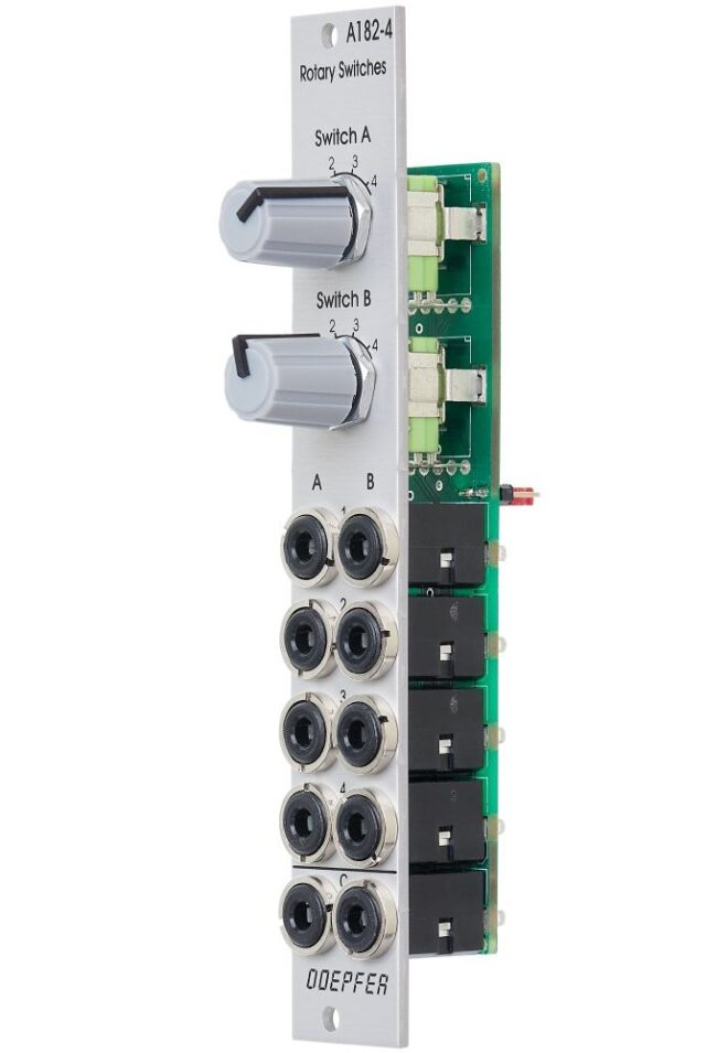 A-182-4 Dual 4-1 Rotary Switches