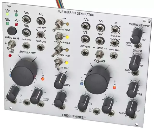 Furthrrrr Generator Dual VCO Silver