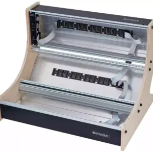 9U Studio Case Angled 3x 84HP incl. PSU