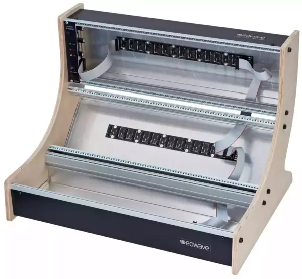 9U Studio Case Angled 3x 84HP incl. PSU