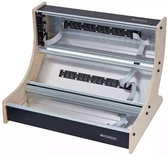 9U Studio Case Angled 3x 84HP incl. PSU