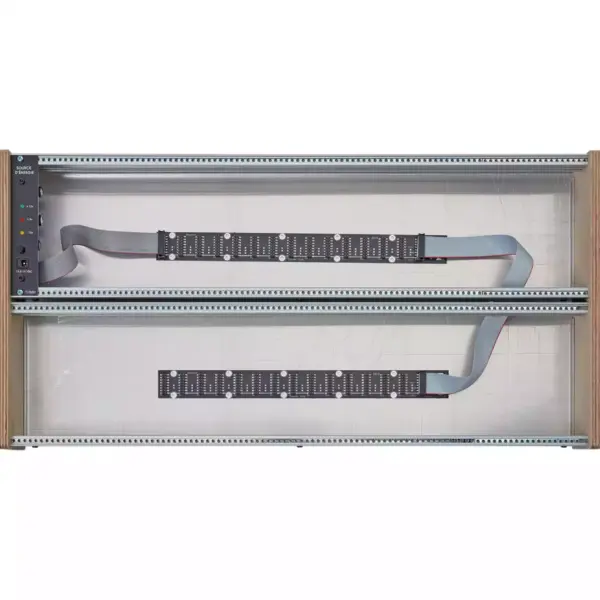 6U Studio Case Flat 2x 104HP incl. PSU