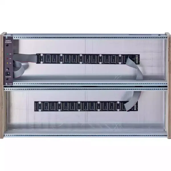 6U Studio Case Flat 2x 84HP incl. PSU