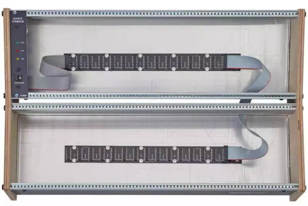 6U Studio Case Angled 2x 84HP incl. PSU