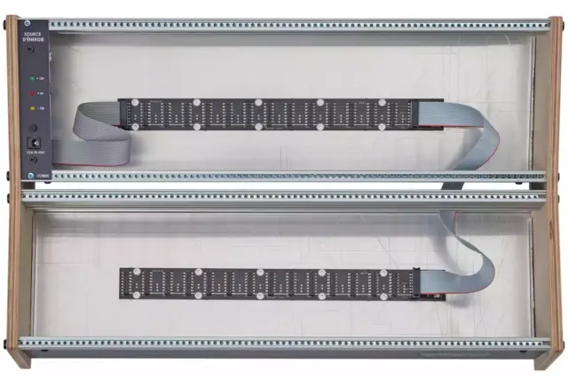 6U Studio Case Angled 2x 84HP incl. PSU