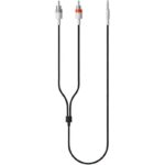 Field Textile Cable 3.5 mm to 2x RCA