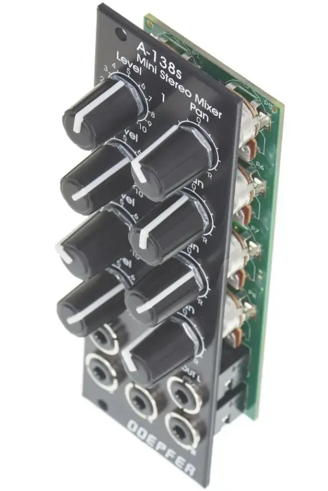 A-138sv Mini Stereo Mixer Vintage Edition