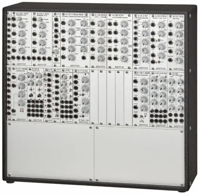 A-100 Basic System 3 LC9v Klangforschung PSU3