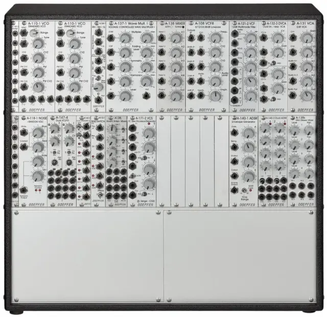 A-100 Basic System 3 LC9v Klangforschung PSU3