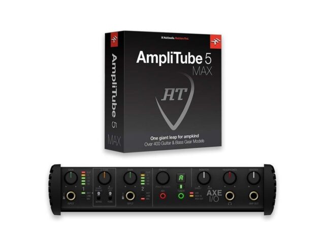AXE I/O + AmpliTube 5 MAX Bundle