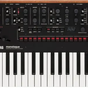MONOLOGUE monophonic analogue synthesizer (BLACK)