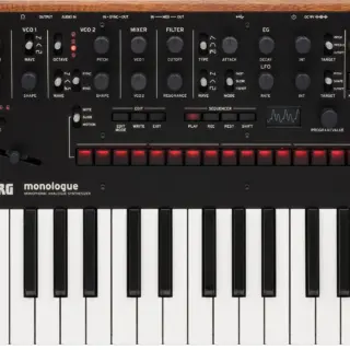 MONOLOGUE monophonic analogue synthesizer (BLACK)