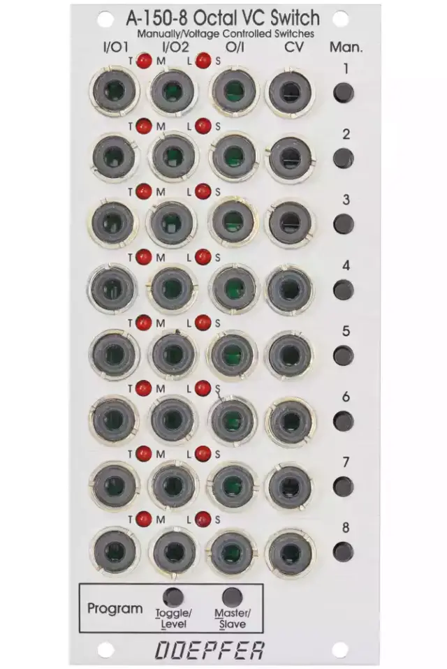 A-150-8 8-fach Voltage Controlled Switch