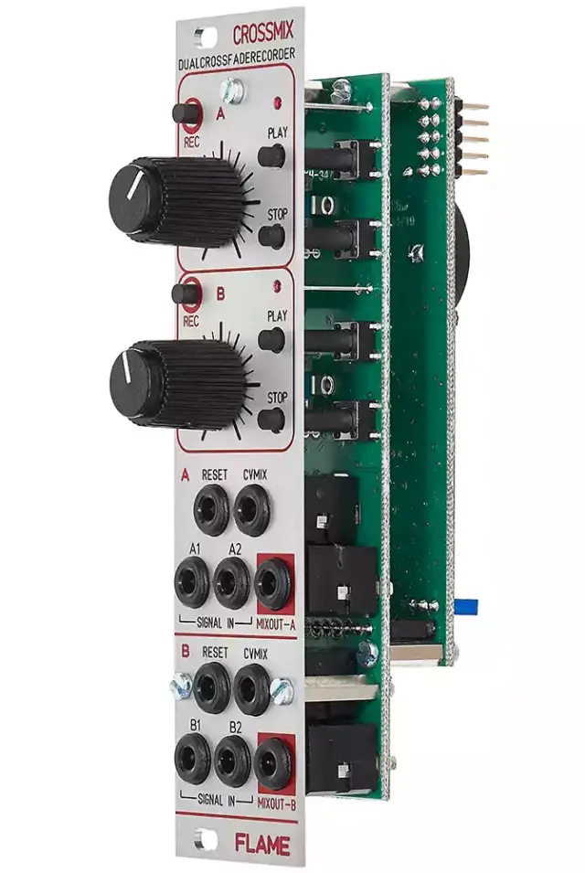"CROSSMIX" Dual Crossfader Rekorder
