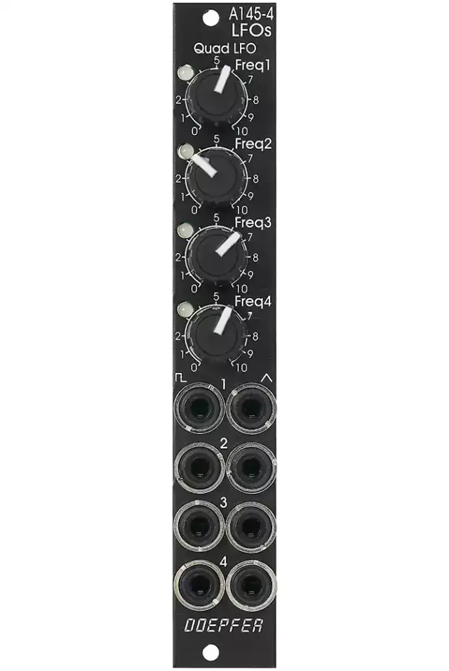 A-145-4v Quad LFO (Slim Line Series) Vintage Edition