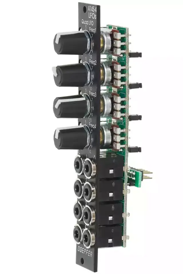 A-145-4v Quad LFO (Slim Line Series) Vintage Edition