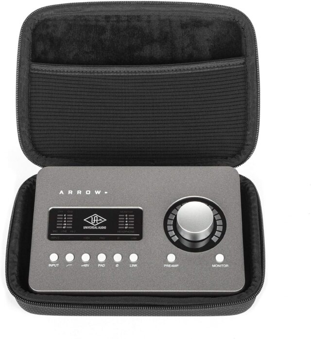 GLIDE Case For Universal Audio Volt 1/2 / Apollo Solo/Arrow/Focusrite Scarlett 4i4