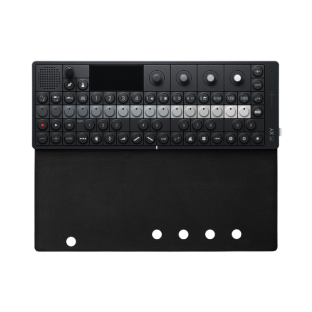 Field leather wrap black