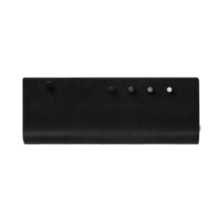 Field leather wrap black