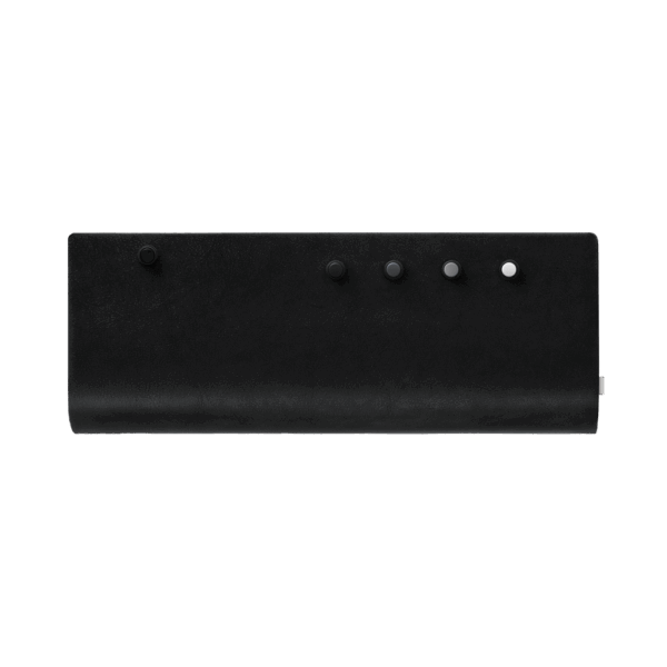 Field leather wrap black