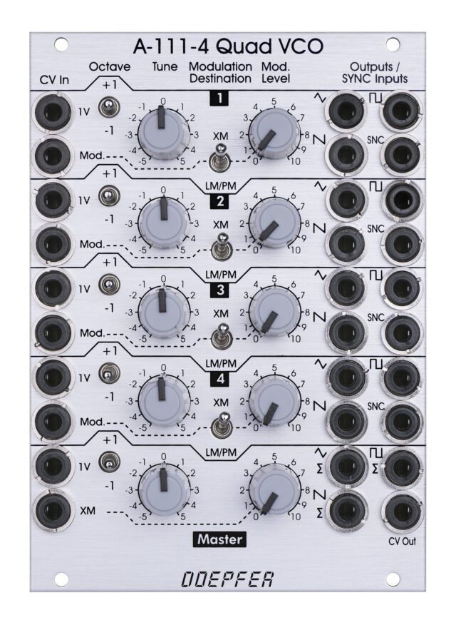 A-111-4 Quad Precision VCO
