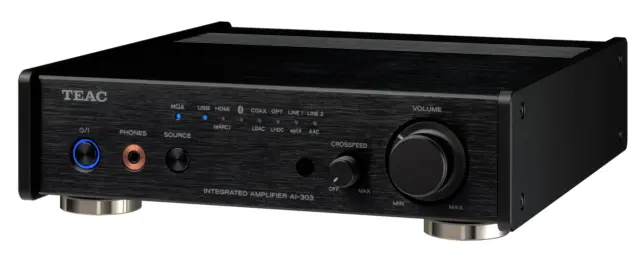 AI-303 USB DAC Amplifier Black