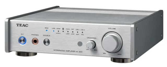 AI-303 USB DAC Amplifier Silver