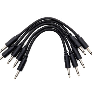 Braided Eurorack Patch Cables 10cm (5 pcs)