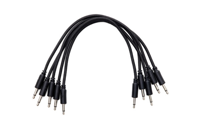 Braided Eurorack Patch Cables 20cm (5 pcs)