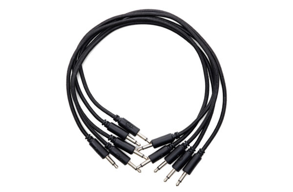 Braided Eurorack Patch Cables 30cm (5 pcs)