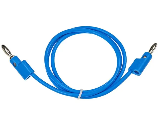 Banana Cable 75cm (blue)