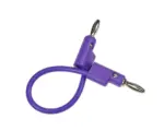 Banana Cable 12.5 cm (violet)