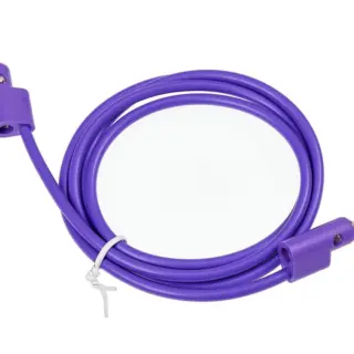 Banana Cable 100cm (violet)