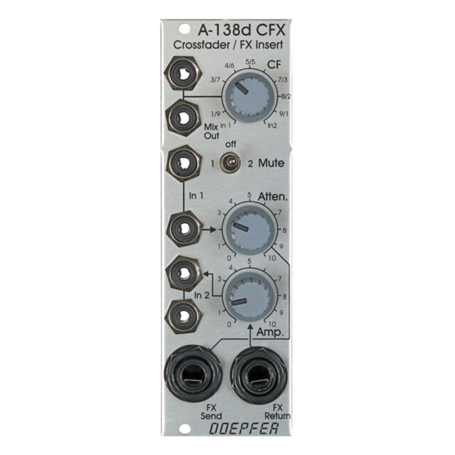 A-138d Crossfader/FX insert