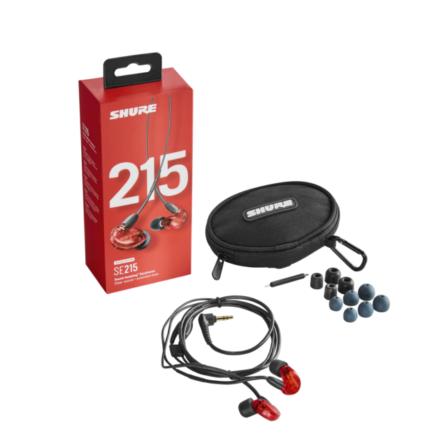 SE215SPE-RD-EFS In-Ear earphones (Red)