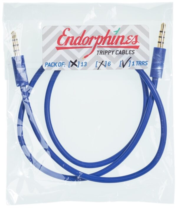 Trippy Cables 16 Cables blue, 60cm
