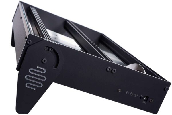 7U black 2x 104TE incl. PSU