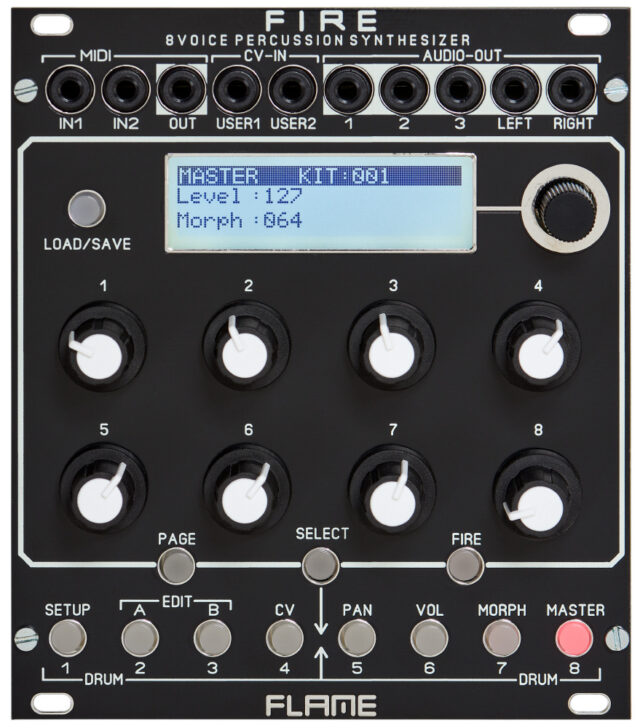 Fire Drum Synth Module