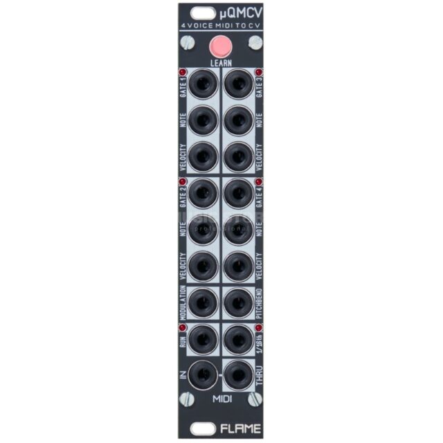 uQMCV 4Voice Midi-to-CV