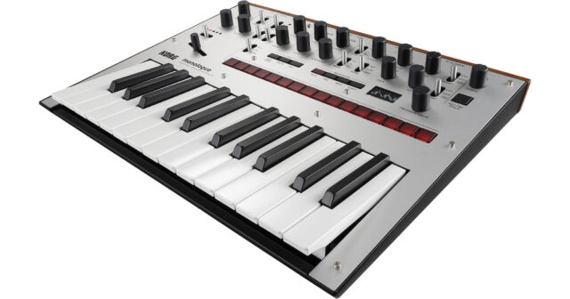 Monologue monophonic analog synthesizer (Silver)