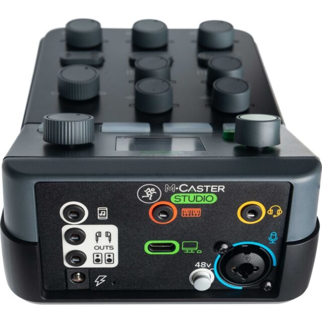 M Caster Studio Live Streaming Mixer